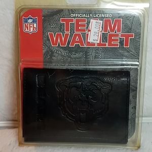 Bears Leather Wallet 3"x4 1/4"